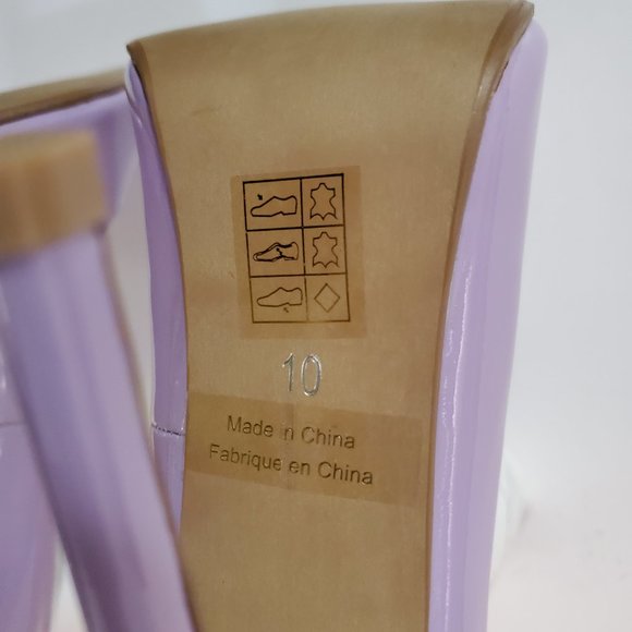 Jeffrey Campbell Purple High Heel Pumps Size 9 - Picture 8 of 9
